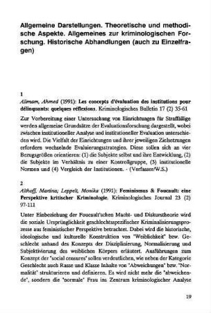 19-40, Allgemeine Darstellungen