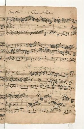 Sonaten; org; d-Moll; BWV 527