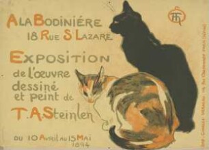 Exposition de l'oeuvre dessiné de T. A. Steinlen