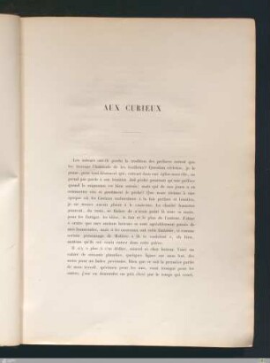 Aux curieux