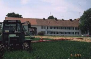 Fotografie: Precision Farming, Mineraldüngerstreuer, Auslegerstreuer, Landwirtschaftliches BUS-System (LBS), Teilschlagtechnik