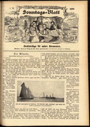 Ausgabe vom Sonntag, den 02. August 1908.