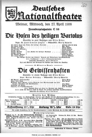 Die Gewissenhaften