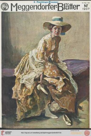 Nr. 1207 (12.02.1914) 2. Faschings-Nummer