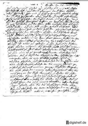 1: Brief von Frau Martini an Anna Louisa Karsch