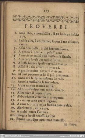 Proverbi