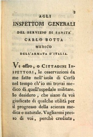 Storia Naturale E Medica Dell'isola Di Corfu, 1