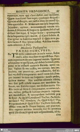 Monitoria Paedagogica