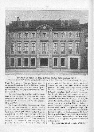 Vorderseite des Hauses der Firma Gebrüder Schickler, Gertraudenstraße 16/17