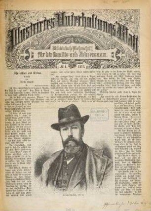 Illustriertes Unterhaltungsblatt : belletristische Wochenschrift für die Familie und jedermann. 1877 = Jg. 4