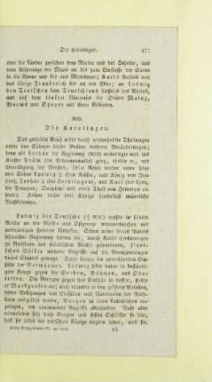 309. Die Karolinger