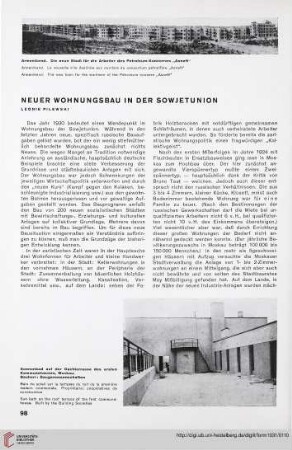 6: Neuer Wohnungsbau in der Sowjetunion