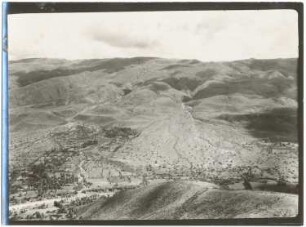 Abfall der Cordillera del Tunari gegen Cochabamba
