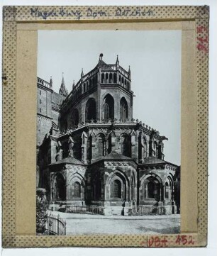 Magdeburg, Dom : Außenansicht von SO, Chor
