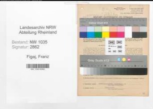 Entnazifizierung Franz Figaj , geb. 27.11.1890 (Beamter)