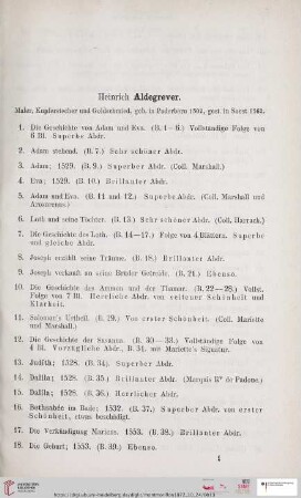 [Aldegrever-Zündt] (Nr. 1 - 1311)