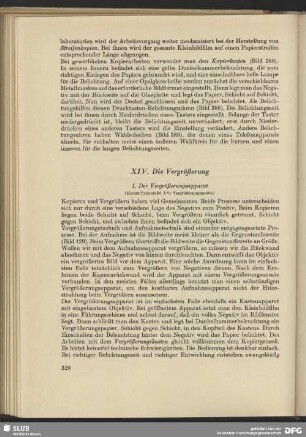 XIV. Die Vergrößerung