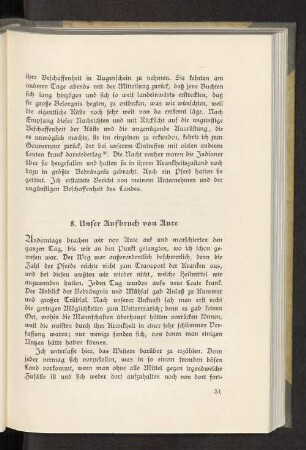 8. Unser Aufbruch von Aute