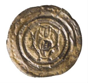 Münze, Brakteat, Pfennig, 13. Jh