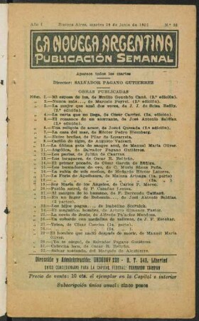 Elisa Brown : novela inédita