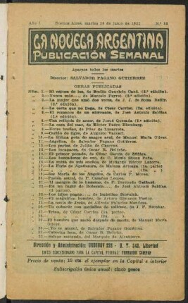 Elisa Brown : novela inédita