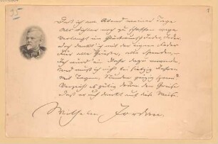 Nachlass von Gregorovius, Ferdinand (1821-1891) - BSB Gregoroviusiana, 21. Jordan, Wilhelm