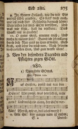 3. Von den besondern Tugenden und Pflichten gegen Gott.