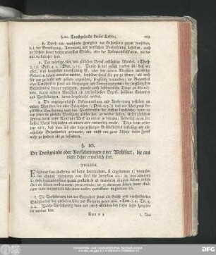 §. 10. Die Trostgründe oder Versicherungen einer Wohlfart, die aus dieser Lehre erweislich sind.