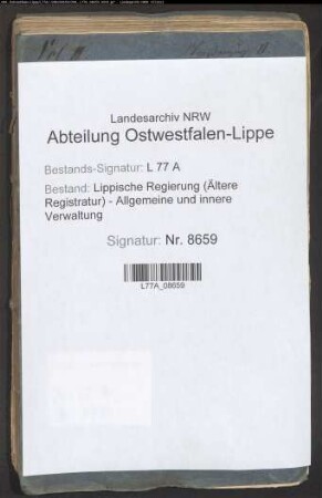 Straßenzug II.- Distrikt 15 sp. 14 Kanal hinter Rischenau bis Falkenflucht, Bd. 2