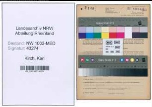 Entnazifizierung Karl Kirch , geb. 23.08.1913 (Arzt)