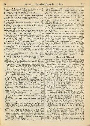 Literarischer Handweiser : kritische Monatsschrift. 23. 1884 = Nr. 351 - 374