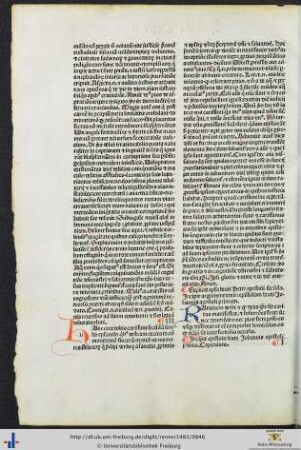 Argumentum in epistolam beati Johannis apostoli primam