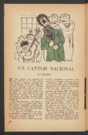 Un cantor nacional