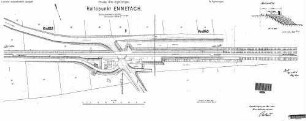Ennetach: Empfangsgebäude Übersichtsplan