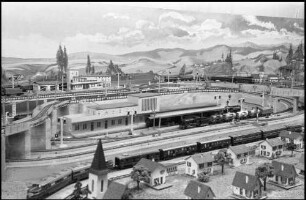 Köln: Photokina, Eisenbahn Maerklin-Modell