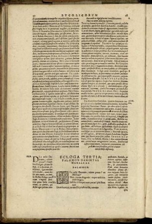 Ecloga Tertia: Palæmon. Damœtas. Menalcas.