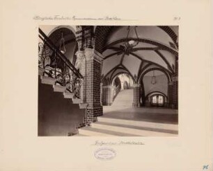 Friedrichs-Gymnasium, Breslau: Innenansicht Mittelbau EG
