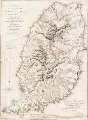 A new plan of the Island of Grenada
