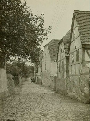 Kreischa (Oschatz), Dorfstraße, Kopfsteinpflaster