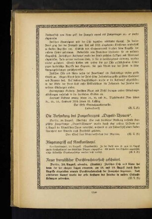 Fliegerangriff auf Konstantinopel.