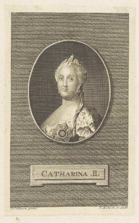 Bildnis der Catharina II.