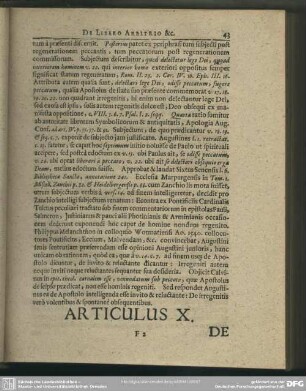 Articulus X. De Deo, Quod Non Sit Caussa Mali