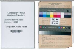 Entnazifizierung Harro Heinz Diergarten , geb. 06.04.1922 (Arzt)