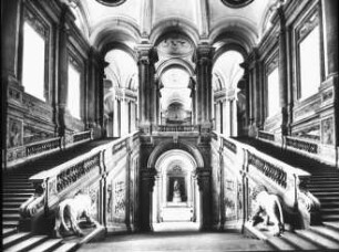 Caserta, Palazzo Reale, Treppenhaus, Vanvitelli, Luigi