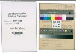 Entnazifizierung Georg Weinzierl , geb. 08.04.1907 (Polizeibeamter)