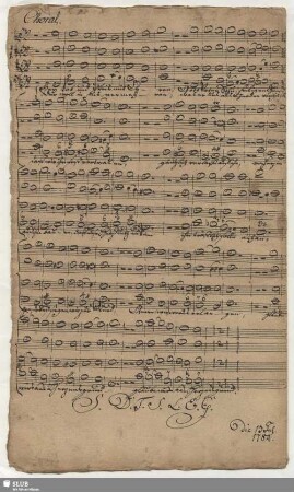Choral: Sei Lob und Preis mit Ehren
