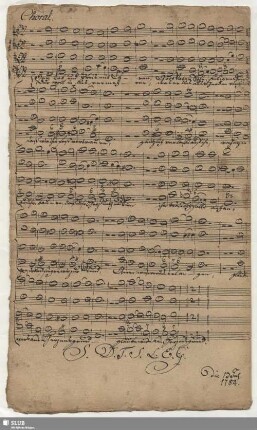 Choral: Sei Lob und Preis mit Ehren