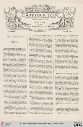 No 169 (Janvier 1900)