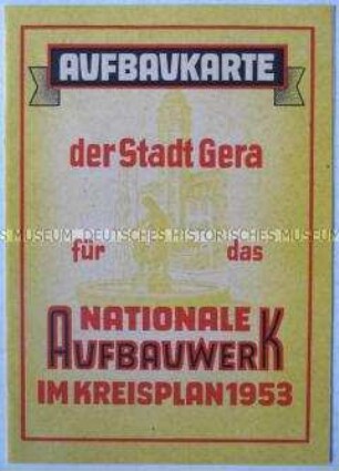 Nachweiskarte über geleistete Aufbau-Stunden im Rahmen des NAW (blanko)