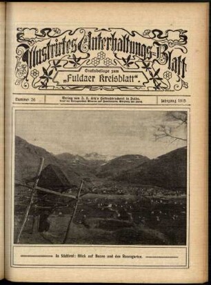 Ausgabe vom Sonntag, den 27. Juni 1915.